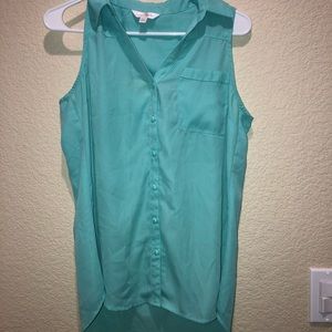 Light blue tank top